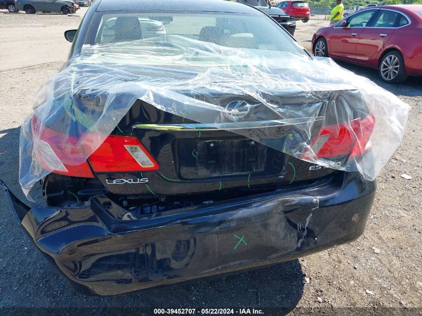 2009 Lexus Es 350 VIN: JTHBJ46G092325877 Lot: 39452707