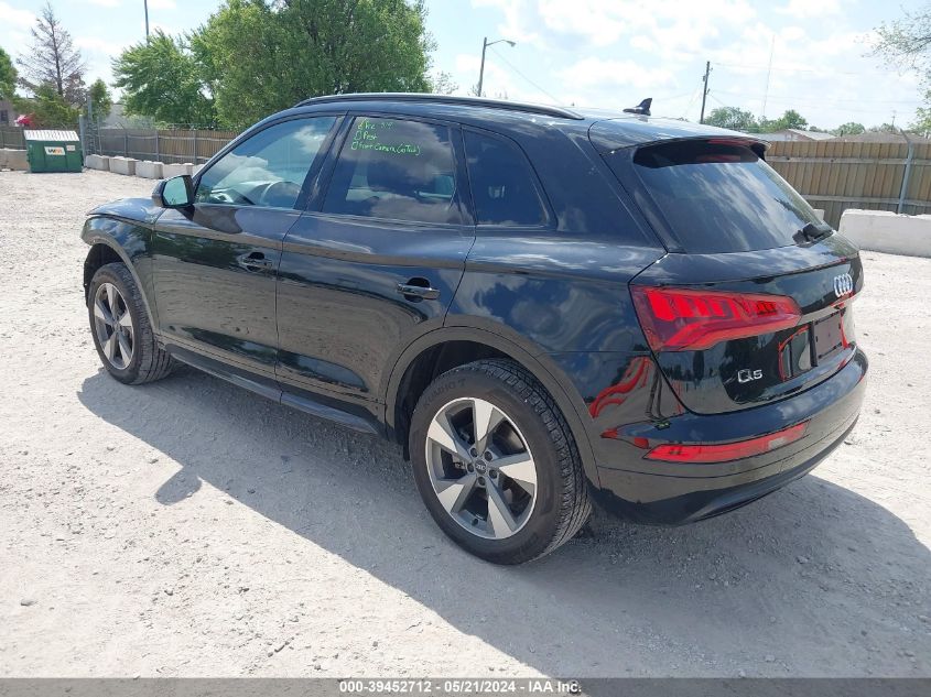 2020 Audi Q5 Premium 45 Tfsi Quattro S Tronic VIN: WA1ANAFY0L2097485 Lot: 39452712