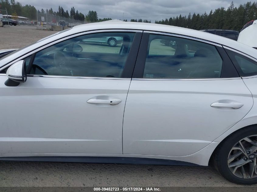 2022 Hyundai Sonata Sel VIN: KMHL64JA8NA225046 Lot: 39452723