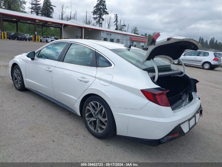 2022 Hyundai Sonata Sel VIN: KMHL64JA8NA225046 Lot: 39452723