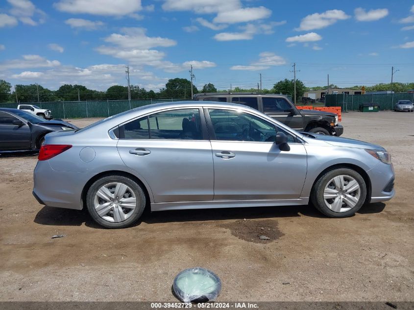 2018 Subaru Legacy 2.5I VIN: 4S3BNAA68J3046310 Lot: 39452729