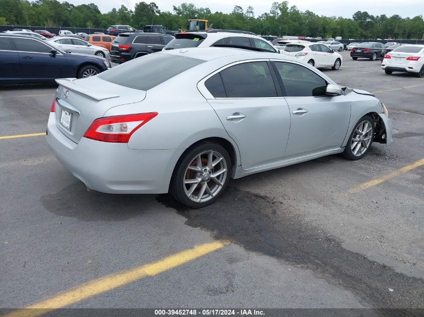 2011 Nissan Maxima 3.5 Sv VIN: 1N4AA5AP3BC821272 Lot: 39452748