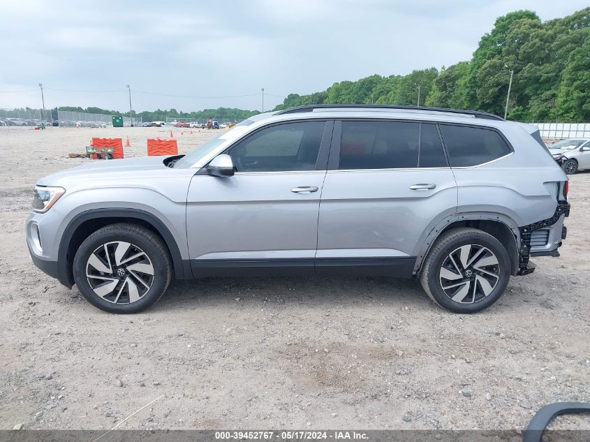 1V2WR2CA5RC543953 2024 Volkswagen Atlas 2.0T Se W/Technology