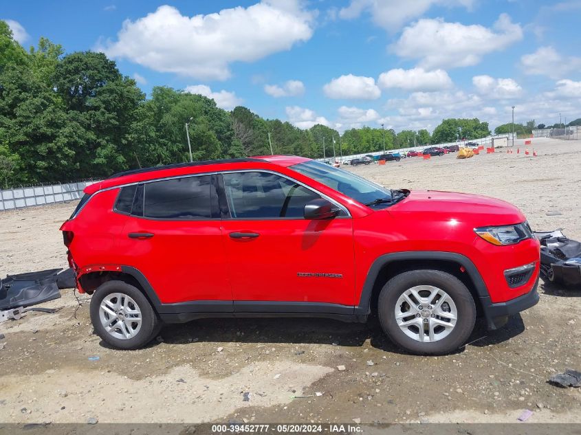 2021 Jeep Compass Sport Fwd VIN: 3C4NJCAB2MT532153 Lot: 39452777