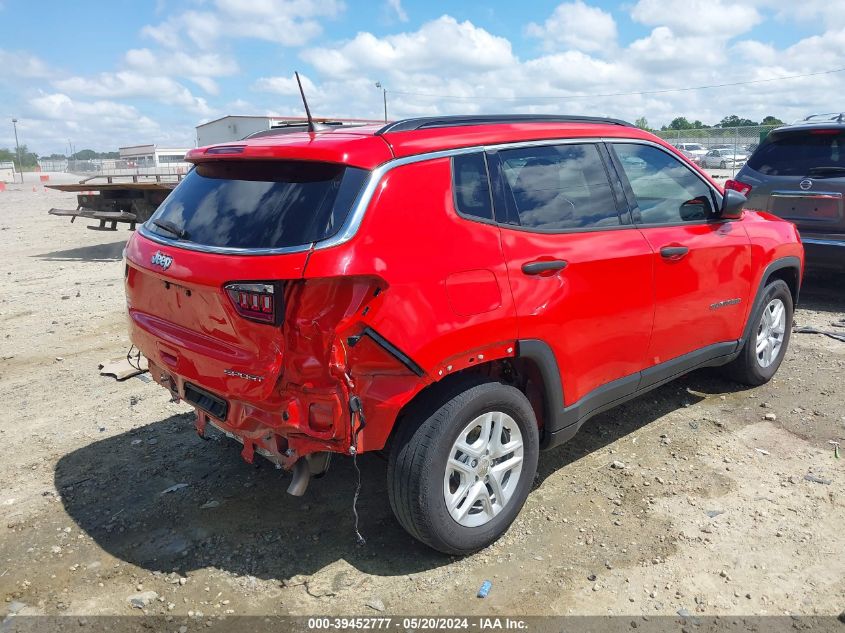 2021 Jeep Compass Sport Fwd VIN: 3C4NJCAB2MT532153 Lot: 39452777