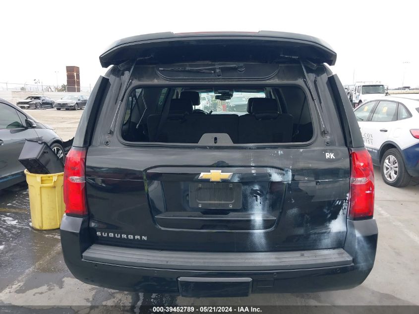 2015 Chevrolet Suburban 1500 C1500 Lt VIN: 1GNSCJKC5FR144037 Lot: 39452789