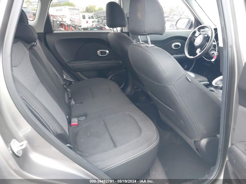 2018 Kia Soul + VIN: KNDJP3A57J7589911 Lot: 39452791