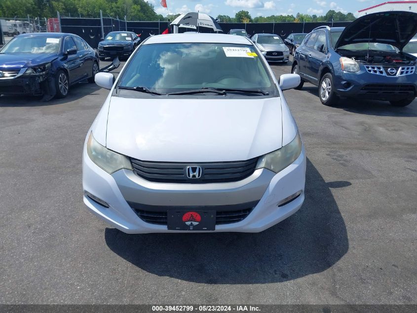 2010 Honda Insight Ex VIN: JHMZE2H70AS021652 Lot: 39452799