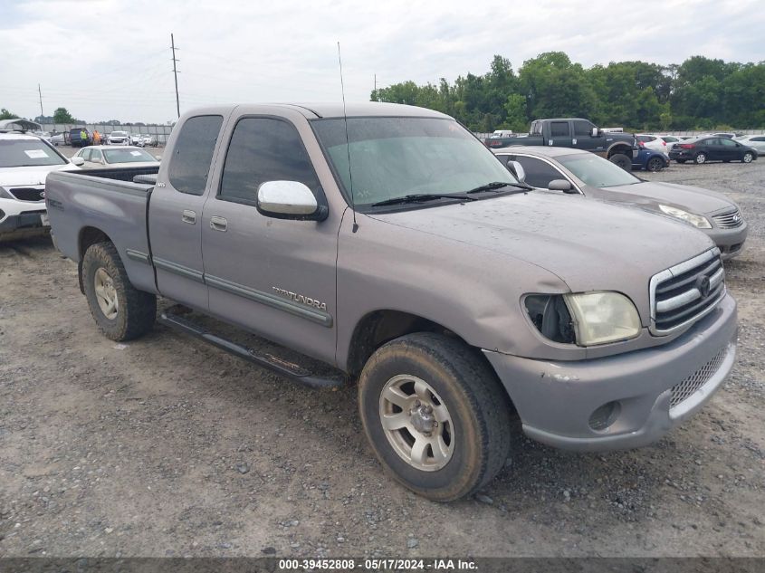 2000 Toyota Tundra Sr5 V8 VIN: 5TBRT3412YS003910 Lot: 39452808