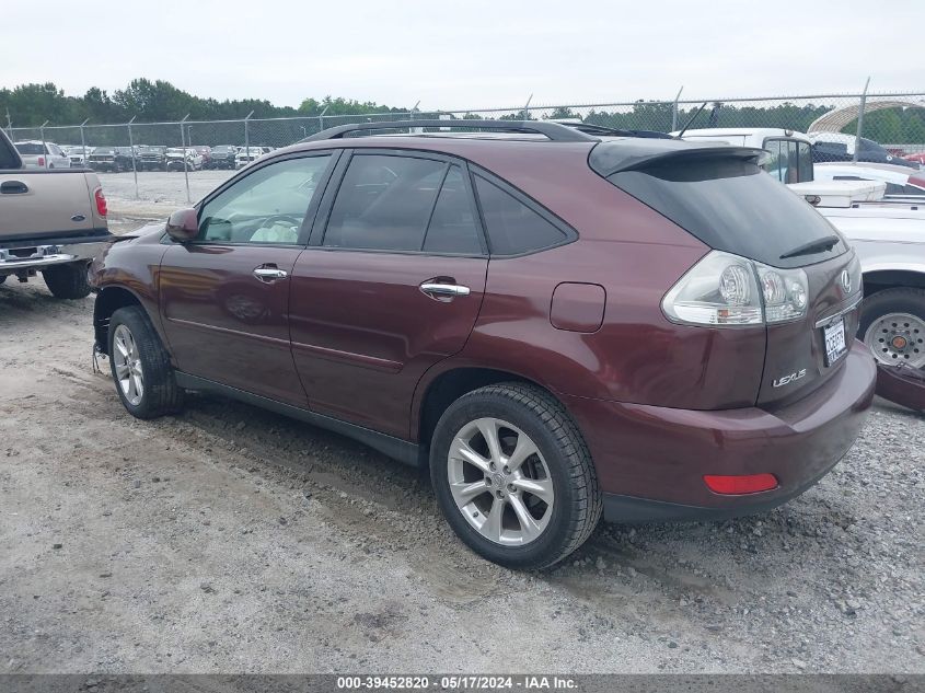 2008 Lexus Rx 350 VIN: JTJGK31U989850631 Lot: 39452820