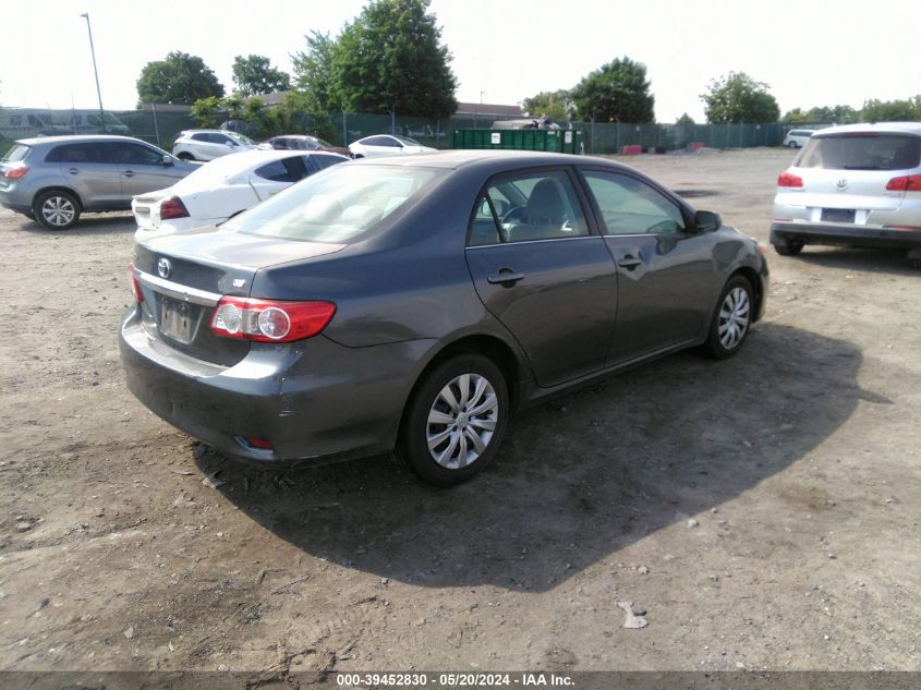 2013 Toyota Corolla Le VIN: 2T1BU4EE9DC102837 Lot: 39452830