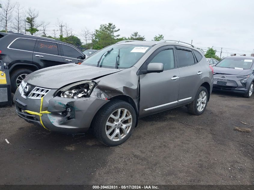 2013 Nissan Rogue Sv W/Sl Pkg VIN: JN8AS5MV9DW637283 Lot: 39452831