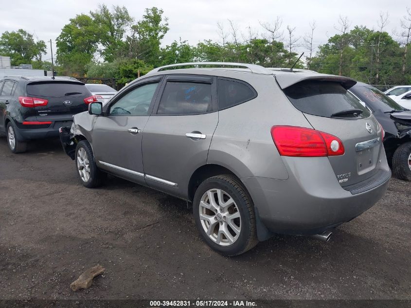 2013 Nissan Rogue Sv W/Sl Pkg VIN: JN8AS5MV9DW637283 Lot: 39452831