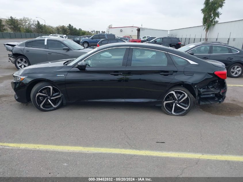 2022 Honda Accord Hybrid Sport VIN: 1HGCV3F22NA026224 Lot: 39452832