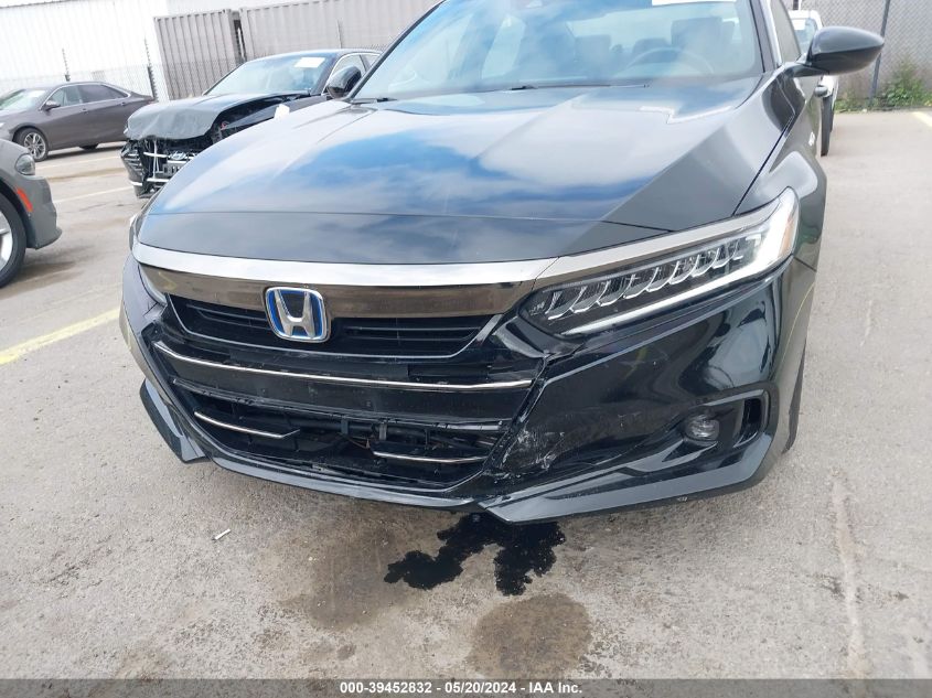 2022 Honda Accord Hybrid Sport VIN: 1HGCV3F22NA026224 Lot: 39452832