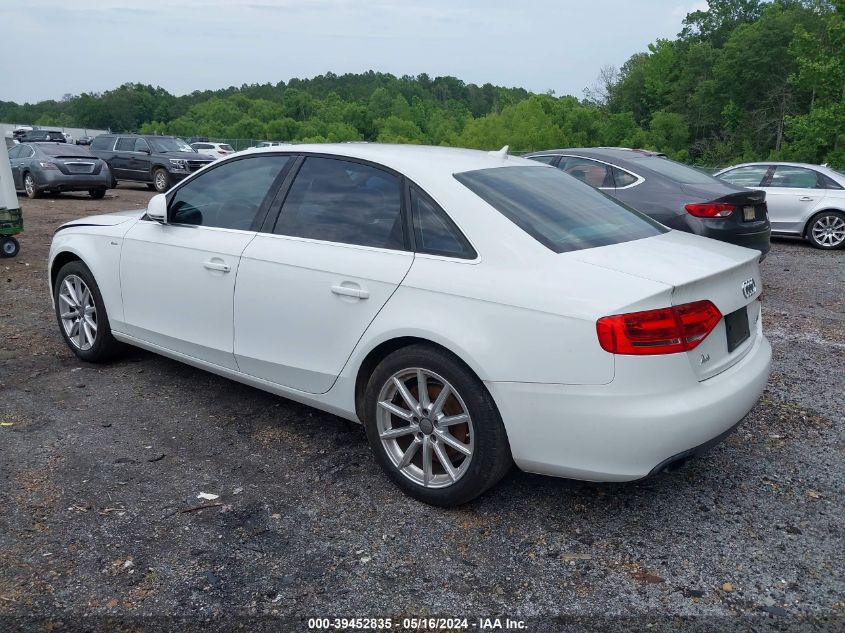 2009 Audi A4 2.0T Premium VIN: WAUCF78K99N067560 Lot: 39452835