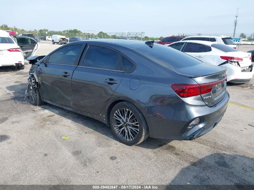 2022 Kia Forte Gt Line VIN: 3KPF54AD4NE444761 Lot: 39452847