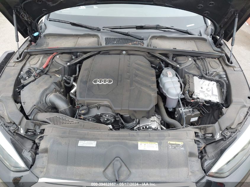 2021 Audi A5 Cabriolet Premium Plus 45 Tfsi Quattro S Tronic VIN: WAUWAGF51MN006267 Lot: 39452857