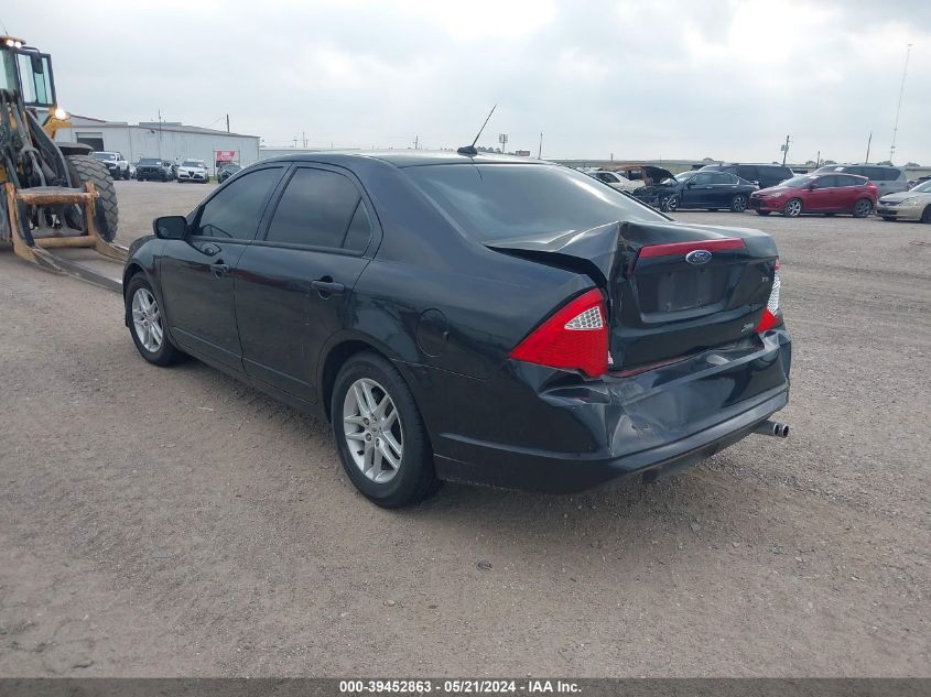 2010 Ford Fusion S VIN: 3FAHP0GA3AR324001 Lot: 39452863