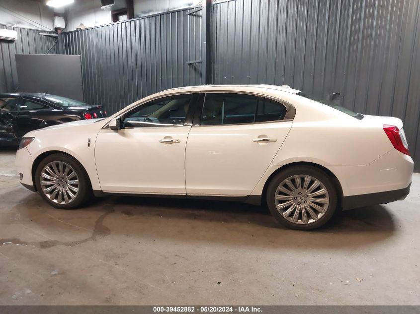 2013 Lincoln Mks VIN: 1LNHL9EK9DG617074 Lot: 39452882