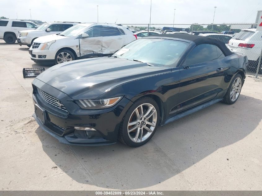 2017 Ford Mustang Ecoboost Premium VIN: 1FATP8UH5H5329952 Lot: 39452889