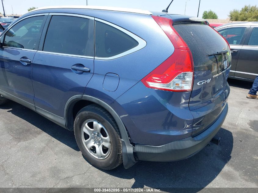 2014 Honda Cr-V Lx VIN: 2HKRM3H39EH550335 Lot: 39452895