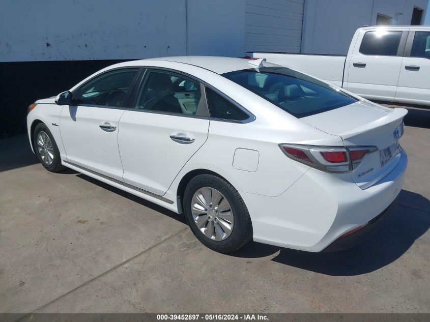 2016 Hyundai Sonata Hybrid Se VIN: KMHE24L12GA037806 Lot: 39452897