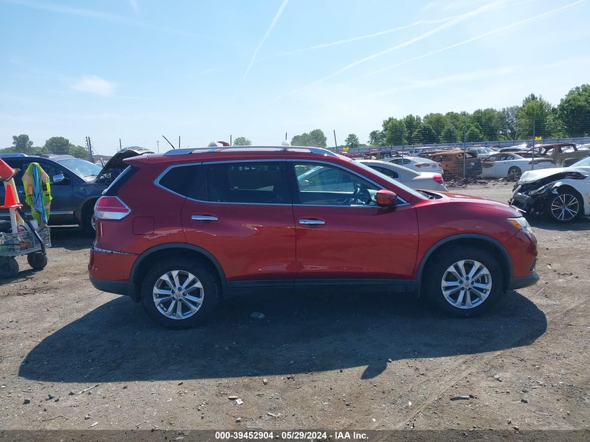 2016 NISSAN ROGUE SV - KNMAT2MV2GP663584