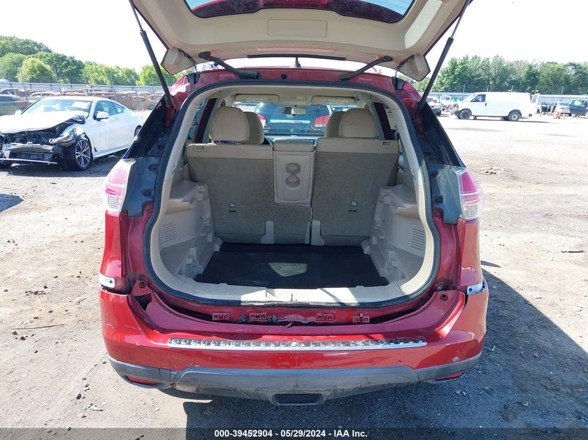 2016 NISSAN ROGUE SV - KNMAT2MV2GP663584