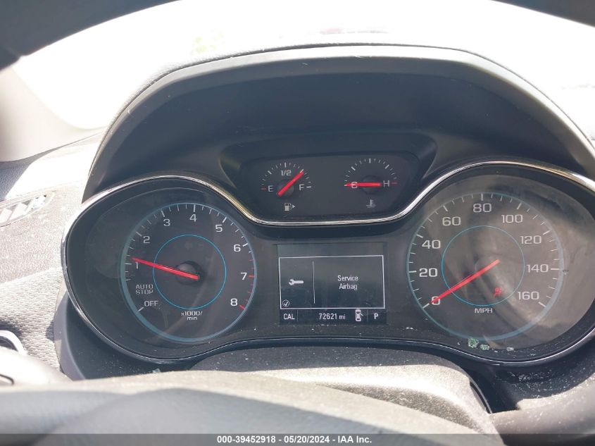 2018 Chevrolet Cruze Ls Auto VIN: 1G1BC5SMXJ7192672 Lot: 39452918