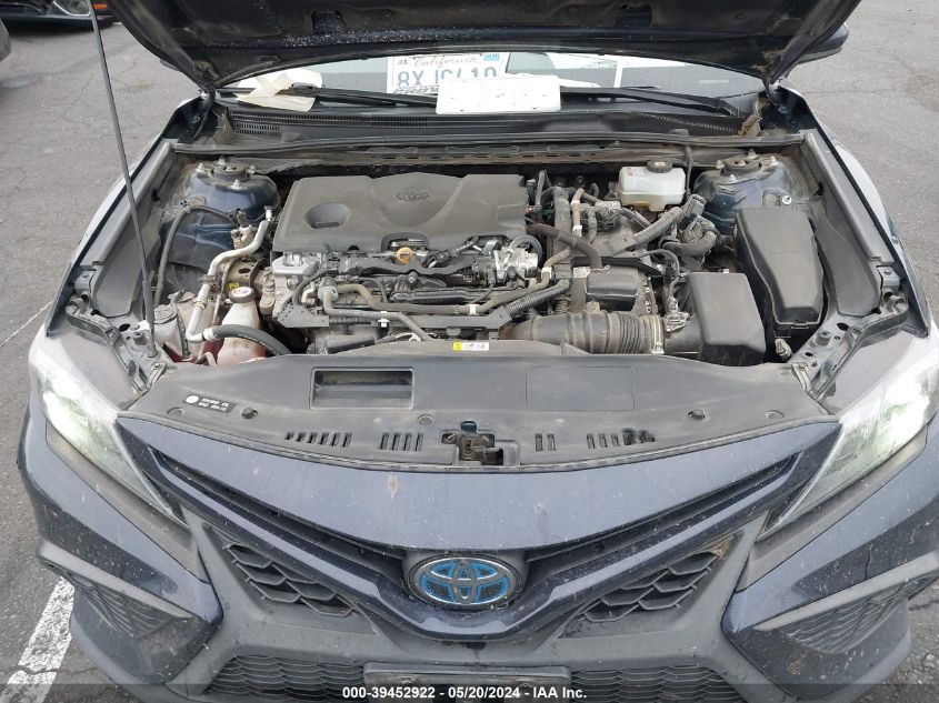 2021 Toyota Camry Se Hybrid VIN: 4T1G31AK4MU564823 Lot: 39452922