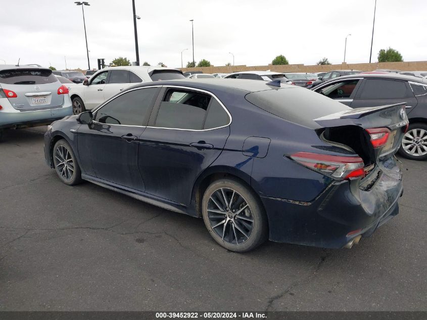 2021 Toyota Camry Se Hybrid VIN: 4T1G31AK4MU564823 Lot: 39452922