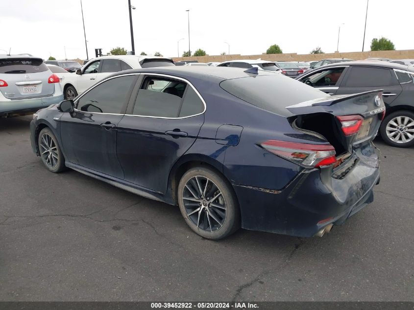 2021 Toyota Camry Se Hybrid VIN: 4T1G31AK4MU564823 Lot: 39452922