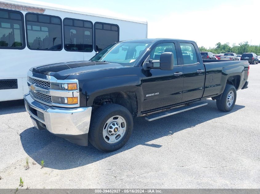 2019 Chevrolet Silverado 2500Hd Wt VIN: 2GC2KREG8K1191588 Lot: 39452927