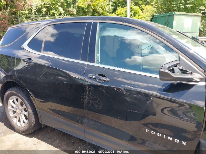 2020 Chevrolet Equinox Fwd Lt 1.5L Turbo VIN: 2GNAXKEV7L6198112 Lot: 39452928
