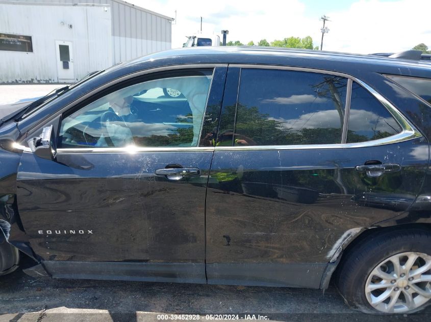 2020 Chevrolet Equinox Fwd Lt 1.5L Turbo VIN: 2GNAXKEV7L6198112 Lot: 39452928