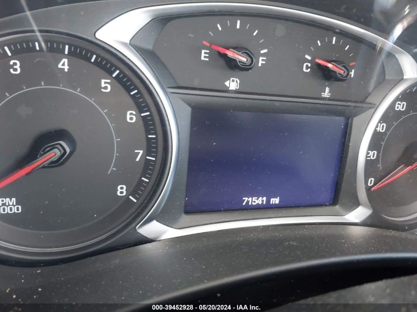 2020 Chevrolet Equinox Fwd Lt 1.5L Turbo VIN: 2GNAXKEV7L6198112 Lot: 39452928