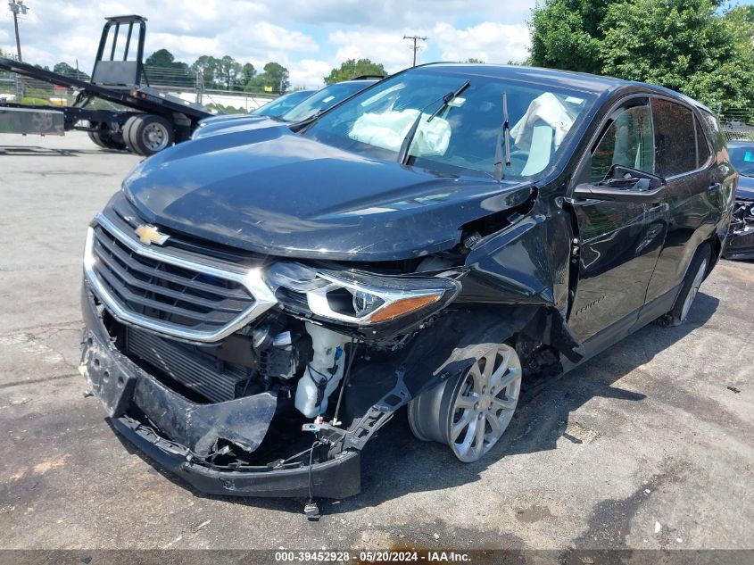 2020 Chevrolet Equinox Fwd Lt 1.5L Turbo VIN: 2GNAXKEV7L6198112 Lot: 39452928