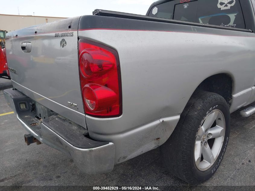 2007 Dodge Ram 1500 Slt VIN: 1D7HA18P27J618308 Lot: 39452929