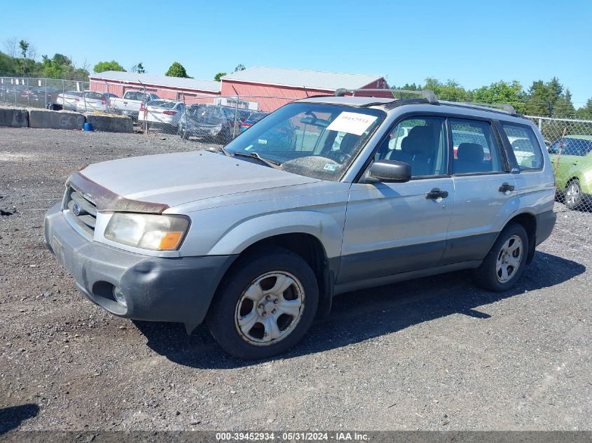 2004 Subaru Forester 2.5X VIN: JF1SG63614G764725 Lot: 39452934