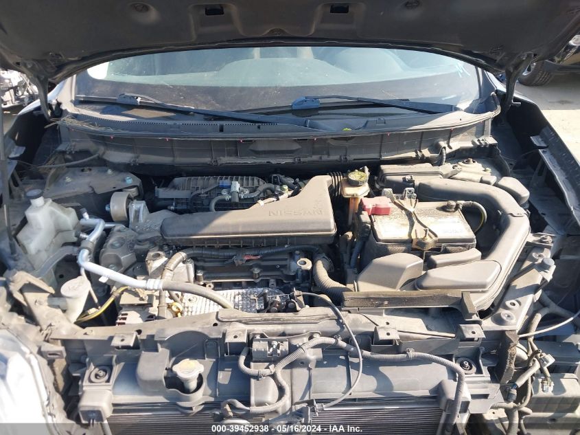 2015 Nissan Rogue Sv VIN: KNMAT2MT9FP554827 Lot: 39452938