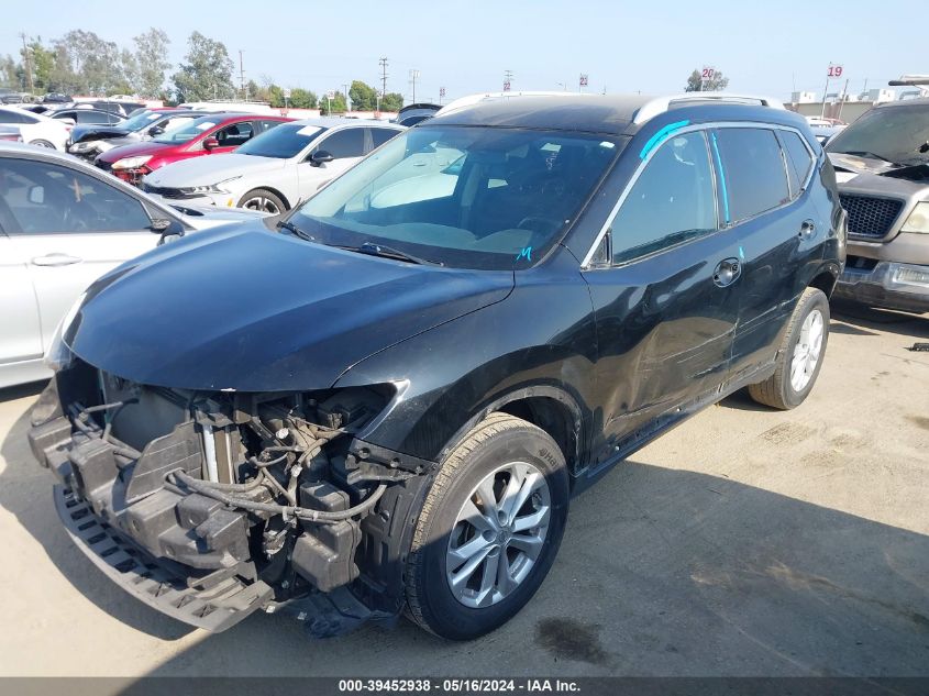 2015 Nissan Rogue Sv VIN: KNMAT2MT9FP554827 Lot: 39452938