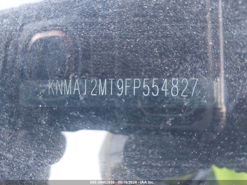 2015 Nissan Rogue Sv VIN: KNMAT2MT9FP554827 Lot: 39452938