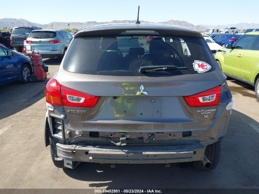 2016 Mitsubishi Outlander Sport 2.4 Se VIN: JA4AP3AW7GZ051645 Lot: 39452951