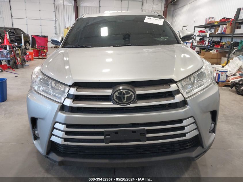 2019 Toyota Highlander Xle VIN: 5TDJZRFHXKS564735 Lot: 39452957