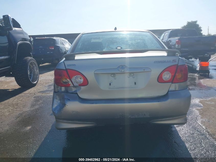 2003 Toyota Corolla S VIN: 1NXBR32E63Z182577 Lot: 39452962