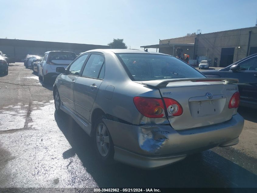 2003 Toyota Corolla S VIN: 1NXBR32E63Z182577 Lot: 39452962