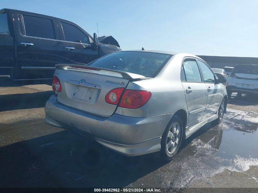 2003 Toyota Corolla S VIN: 1NXBR32E63Z182577 Lot: 39452962