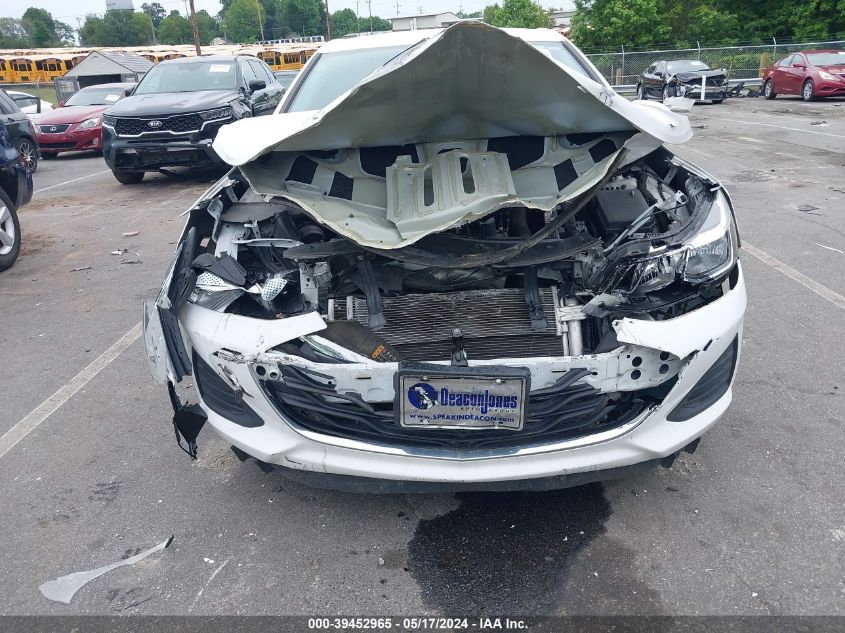 2019 Chevrolet Cruze Ls VIN: 3G1BC6SM1KS599241 Lot: 39452965