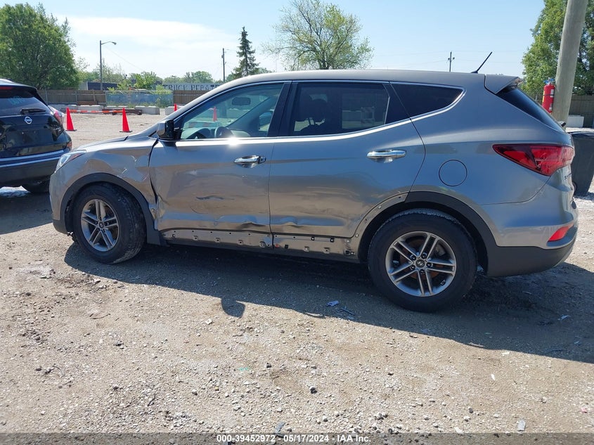 2018 Hyundai Santa Fe Sport 2.4L VIN: 5XYZT3LB4JG525605 Lot: 39452972